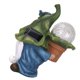 thumbnail image 1 of Old Man Resin Ornament for Decoration 1Pcs Solar Energy Resin Figurine, 1 of 4