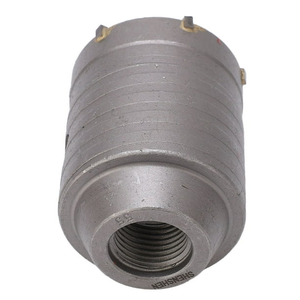 Broca de pared, sierra perforadora para hormigón, broca perforadora de carburo de 55 mm, probada profesionalmente