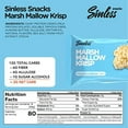 Sinless Snacks Marsh Mallow .. Krisp, Delicious Gluten Free