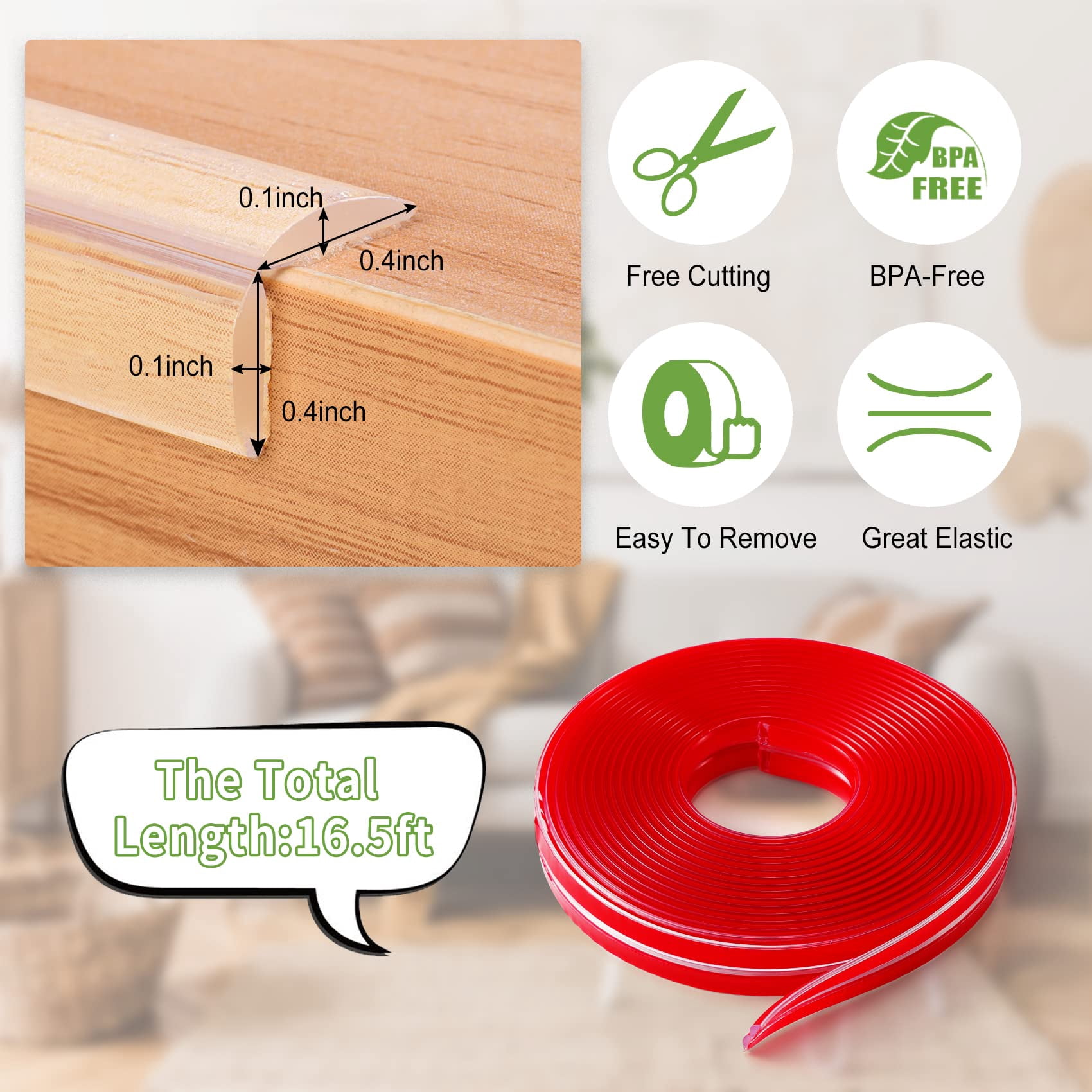 Baby Proofing Corner Protector Baby: 12 Pack Table Corner Protectors for Baby Furniture Guards| Baby Proof Corner Protectors to Cover Sharp Furniture