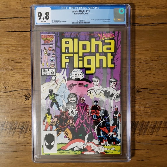Alpha Flight #33 - CGC 9.8 Comic Book
