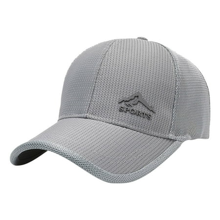 Sun Visors Hats for Men Women Mesh Brim Tennis Outdoor Sunscreen Adjustable Baseball Cap Fashion Beach Golf Hat