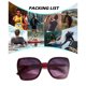 thumbnail image 4 of La moda cuadrada del marco polarizó las gafas de sol de moda del marco grande de las gafas de sol, hechas de PC, 4 of 5