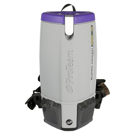 Proteam Backpack Vacuum,Reusable Bag,12 lb. 107303