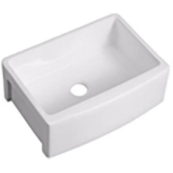 CMI 33x21x10 Whtprc Crv Sink 132-7413