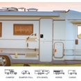 thumbnail image 3 of Manija de cerradura de puerta de entrada para RV con cerrojo de paleta, pestillo de puerta para RV con 2 llaves de repuesto para cerradura de puerta de RV - Kit de cerradura de seguridad de entrada universal. Sailing Electrónica, 3 of 5