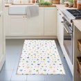 thumbnail image 3 of 2x3 Ft Entryway Area Rug, Blue Love Heart Kitchen Rug Runner Washable Floor Mat, Cartoon Cute Modern Art Non Slip Indoor Door Mat Throw Carpet for Bathroom Living Room Bedroom, 3 of 8