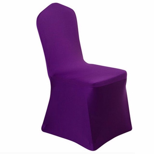 Dining Room Wedding Banquet Chair Covers Party Decor Seat Cover Stretch Spandex