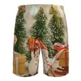thumbnail image 6 of Naloa Holiday Christmas Stars Men's Beach Shorts, Surfing shorts, Swim trunks, Quick Dry Swim Trunks for Surfing Beach Fun - X-Large, 6 of 9