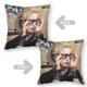 thumbnail image 2 of Madonna Fundas de almohada de terciopelo con tema, regalos de funda de almohada, decoración para el hogar, cojín de lanzar, regalo de cumpleaños para fans y parejas. 45cm x 45cm., 2 of 6