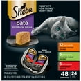 thumbnail image 3 of Sheba Perfect Portions Variety Pack Wet Cat Food Pate, 2.6 oz Twin-Pack Trays (24 Count), 3 of 13