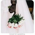 thumbnail image 2 of YooGuoGuo Women's Short Lace Half Finger Lace Sunscreen Gloves Open Finger Etiquette Wedding Decoration Gloves, 2 of 7