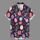 thumbnail image 1 of Ceisia Men's Loose Short Sleeve Printed Casual Shirt with Chest Pocket Multicolor XXXXXL Gifts, 1 of 5
