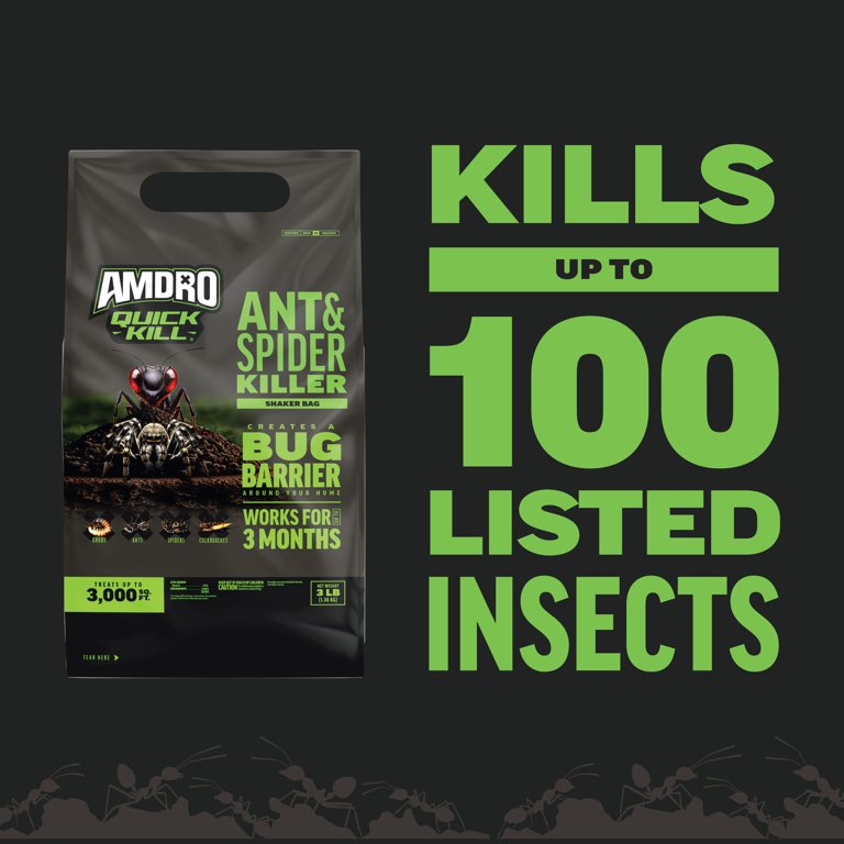 Amdro Quick Kill Ant & Spider Killer Granules, 3 Lbs photo 7