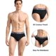 thumbnail image 2 of Calzoncillos Wirarpa Modal No Fly para hombre, paquete de 4, color negro M, 2 of 5