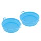 thumbnail image 1 of Fryer Pot, Silicone Raised Lines Air Circulate Even Heat Fryer Liner Less Oily  For Cooking ANGGREK Azul, 1 of 8