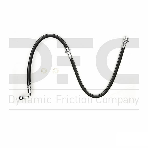 Rear Left Dynamic Friction Company Brake Line Hose 350-67164 For 2005-2021 Nissan Frontier, 2009-2012 Suzuki Equator