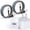 White, variant on USB Charging Block, 2 Pack USB Wall Charger with 10FT Type C Charging Cable USB C Cable Phone Cables, Charger Block Phone Charger Android Charger, Fast Charging Type C Power Adapter USB Brick, Purple