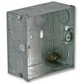 thumbnail image 1 of PRO ELEC - Single Metal Back Box, 35mm, 1 of 1