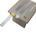 thumbnail image 6 of Woodworking Ruler Ruler Locator Steel Ruler Positioning Block Scribe, 6 of 6