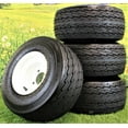 thumbnail image 2 of Antego Tire and Wheel 18x8.50-8 with 8x7 White Assembly for Golf Cart and Lawn Mower (Set of 4), 2 of 5