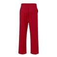 thumbnail image 4 of XIAONU Men's Wide Leg Pants Drawstring High Waist Full Length Pants Comfy Relaxed Streetwear Casual Pants, 4 of 5