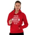 thumbnail image 3 of Unique Like Everyone Else Funny Hoodie Sweatshirt Women Men Brisco Brands S, 3 of 6