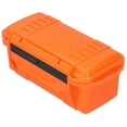thumbnail image 3 of Tool Box, Shockproof Tool Storage Case Orange Portable Light Weight  For Travel For Camping For Fishing, 3 of 8