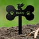 thumbnail image 4 of Xihbxyly Mi Cuenta Marcador de Tumba para Perros Al Aire Libre, Pila para Mascotas, Jardín o Patio, Regalo de Condolencia Por La Pérdida de Una Mascota, Regalo de Recuerdo para Mascotas, 4 of 7