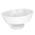 thumbnail image 2 of Divided Bowl,  Cereal Divided Bowl Safe Large Capacity  For Party For Camping Trip White, 2 of 8