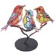 thumbnail image 3 of Pájaros coloridos de metal, Serie de pájaros de metal de aleación Decoración de pájaros de metal Serie de pájaros de metal de aleación Verdadera excelencia, 3 of 8