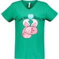 thumbnail image 3 of Inktastic Love You Alotl Cute Axolotl Valentines Women's V-Neck T-Shirt, 3 of 5