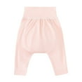 thumbnail image 2 of Juslio Girls Pants Casual Solid Thin High Waist Belly Protection Buttocks Sleeping Elastic Waist Pink, 2 of 3