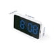 thumbnail image 4 of Alarma digital LED hogar electrónico pantalla grande Snooze reloj de mesa modo de atenuación pantalla ajustable relojes de despertador dispositivos azul Inevent HA039000-04B, 4 of 7