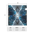 thumbnail image 5 of Lsque Forest Meditating Goat Mailbox Cover Standard Size ,Magnetic Mailbox Covers Post Wraps Letter Box Cover -21x18 in, 5 of 9