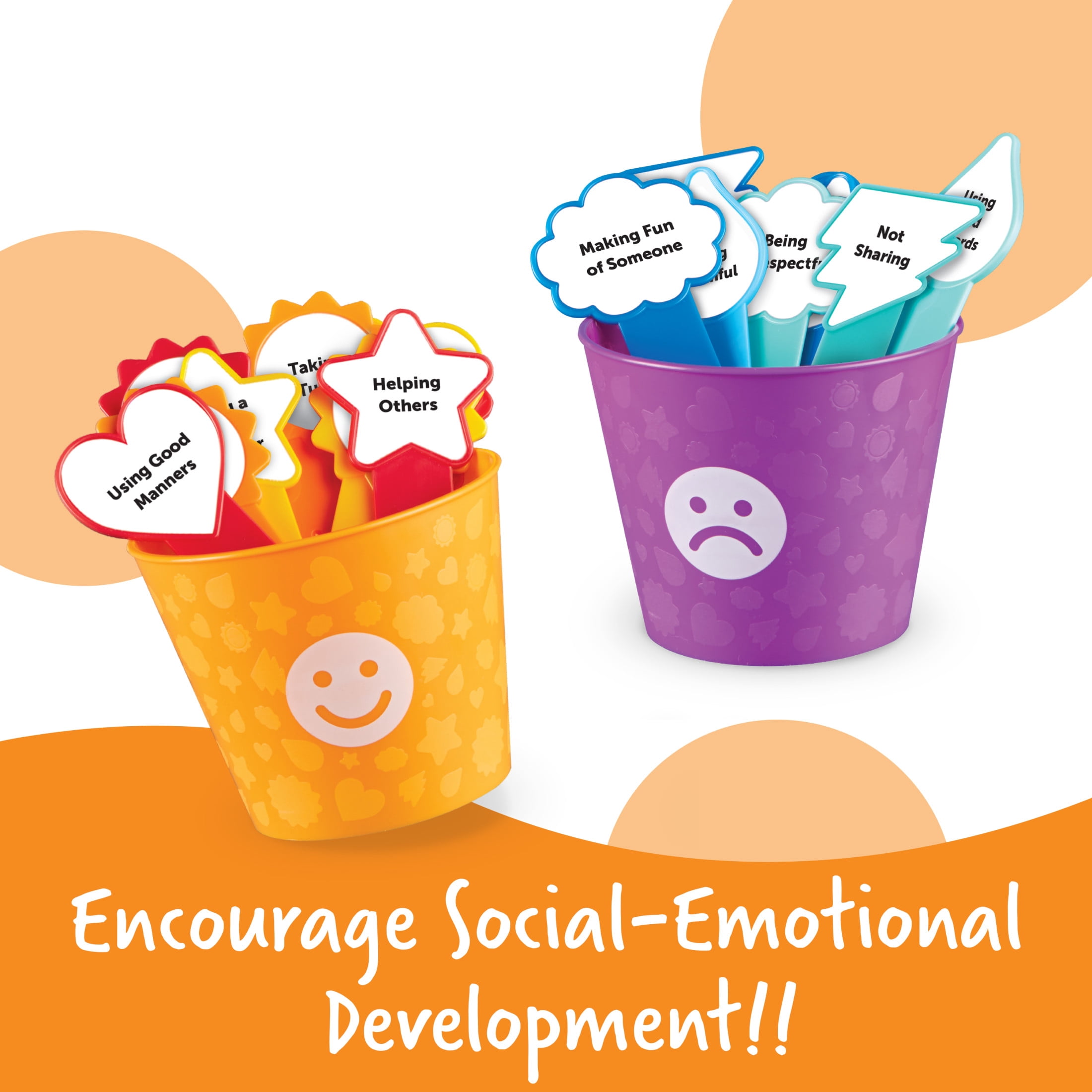 Learning Resources Good Behavior Buckets - Montessori Toys, Calm Down Corner, Ages 3+
