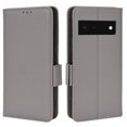 thumbnail image 3 of Google Pixel 6 5G Case , PU Leather Flip Cover Card Slots Magnetic Closure Wallet Case for Google Pixel 6 5G, 3 of 5