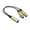 Yellow, variant on Audio Cable, Anti-Winding Balanced Transmission, 2 in 1 Male to Female Audio Extension for Sound Console Red