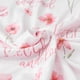 thumbnail image 5 of Manta para bebé CIVARUA KIDS Minky Floral 76 x 102 cm Rosa, 5 of 9