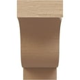 thumbnail image 2 of 3"W x 6"D x 6"H Classic Newport Rough Cedar Woodgrain TimberThane Corbel, Primed Tan, 2 of 6
