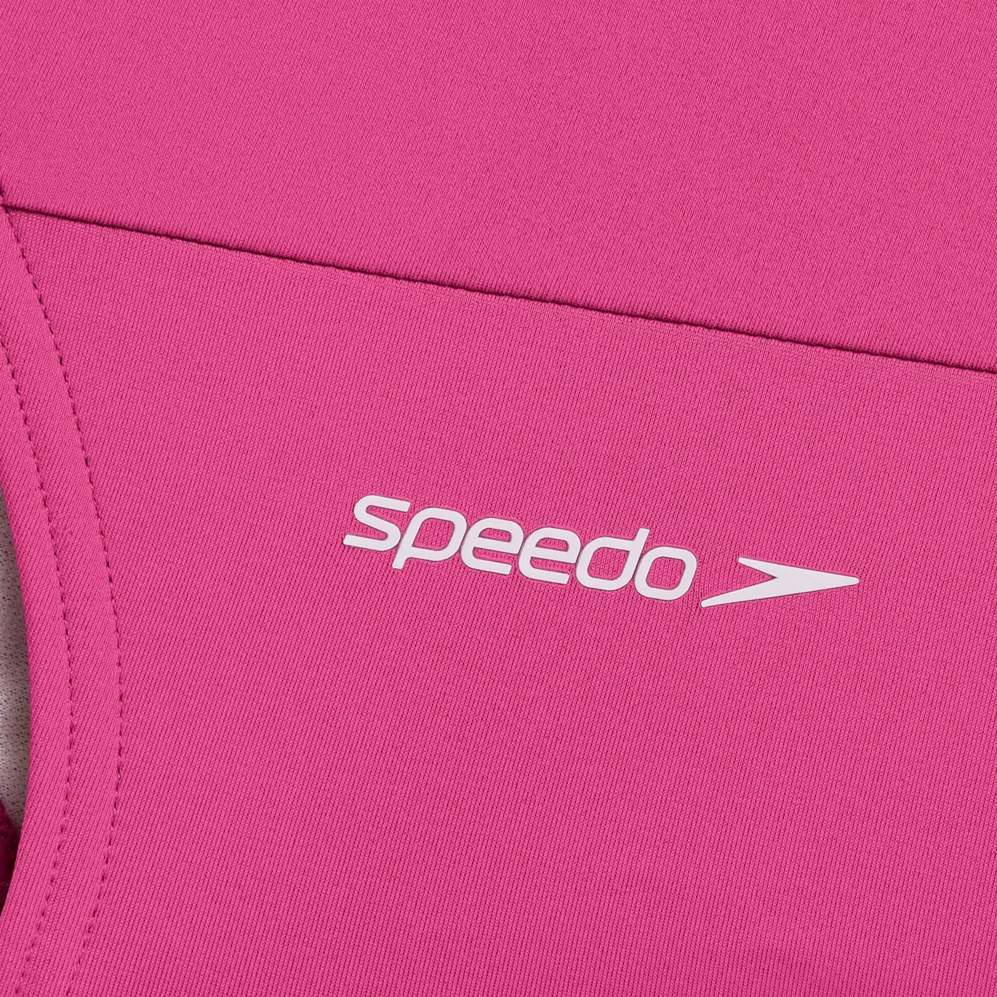 Speedo Women's Colorblock V-Neck One Piece with Adjustable Straps Swimsuit, Sizes XS - XXL
