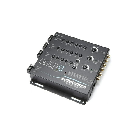 AudioControl - 6-Channel Active Line Output Converter with Summing, EQ, and AccuBASS - Black
