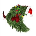 thumbnail image 2 of La Navidad es mejor en la granja, tapete para el suelo con diseño de pollo, pollo divertido, fiesta de animales de granja, 2 of 4