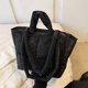 thumbnail image 4 of Bolso tipo cartera para mujer bolso versátil con asa superior bolso de gran capacidad para otoño e invierno, 4 of 9
