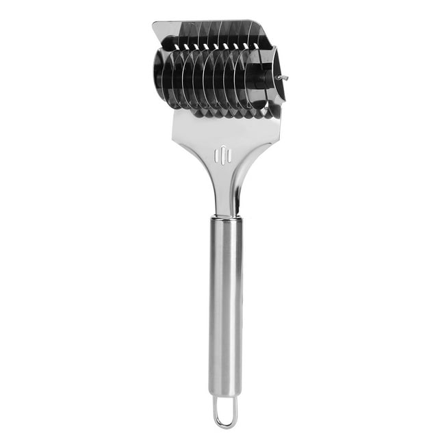 Manual Noodle Cutter,Stainless Steel Noodle Lattice Noodle Cutter Noodle Lattice Roller Streamlined Design