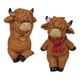 thumbnail image 3 of 2 figuras de resina con forma de animal para maceta, regalo moderno, artesanía, decoración colgante, estatua, escultura de animal para césped, 3 of 9