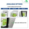 thumbnail image 2 of SmartSHIELD 10mm - 48" x 125', Reflective Insulation Roll, White & Foil, Foam Core Thermal Barrier, 2 of 6