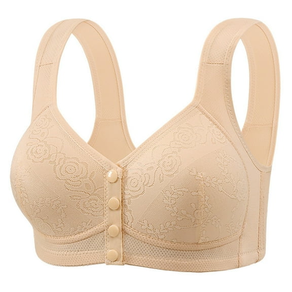 ZHENHONG Women's Orthopedic Anti Sagging Bra Zenchic Bras for Senior Women Posture Correcting Bra Breathable Everyday Bras Wireless Bras for Women