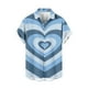 thumbnail image 1 of Camisa Hawaiana para los Hombres Impreso de Manga Corta Botón Cardigan, Cuello Turndown Hombres de Manga Corta Botón Abajo Camisas, 1 of 3