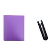 thumbnail image 2 of Pouches For Organization Dunwell Colored Plastic Folder With Pockets And Prongs (Assorted Colors Pack) Colorful Folders With & School Folders With Fasteners, 2 of 5